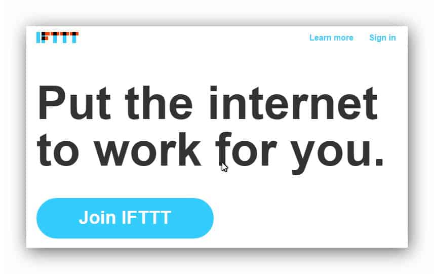 IFTTT Start